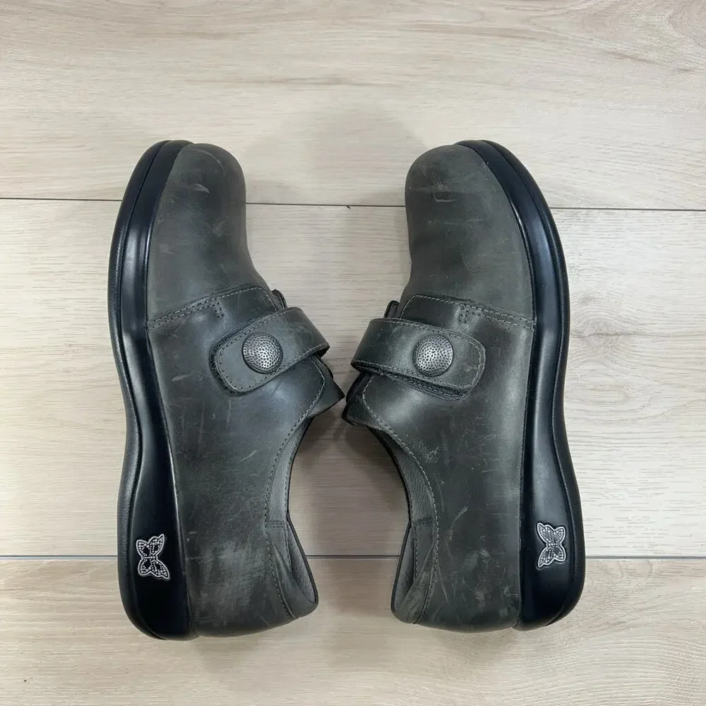 Women’s Alegria Joleen Oiled Ash Comfort Leather Shoe Size 40 ( US 9.5 -10 )